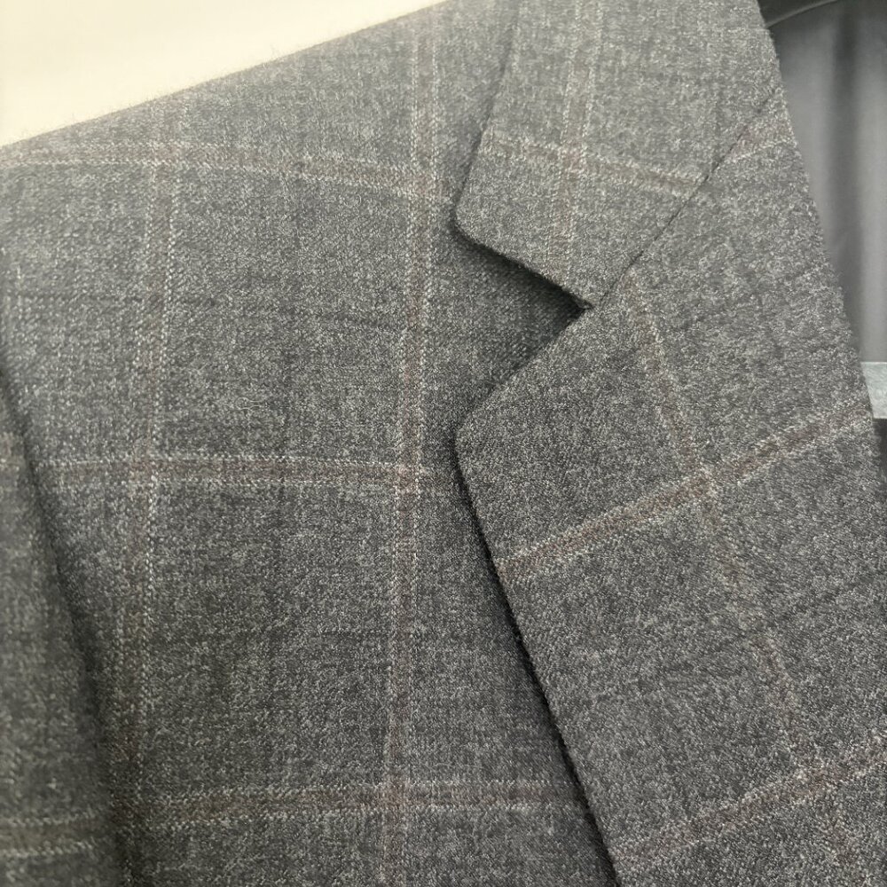Canali 2 Button Side Vent 100% Wool Sport Coat - Sz 42R - Picture 2 of 7